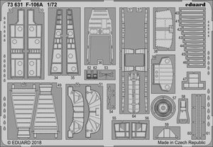 Eduard 73631 F-106A TRUMPETER 1/72 – obrázek 2