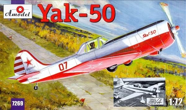 A-Model 7269-1 YAK 50 1/72