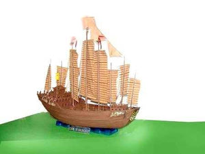 Trumpeter 01202 60cm Chinese Cheng-Ho Sailing Ship 1/200 – Bild 2