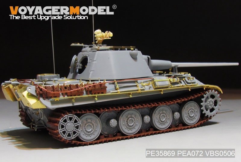Voyager Model PE35869 WWII German Panther II tank basic for AMUSING HOBBY 1/35 – immagine 7