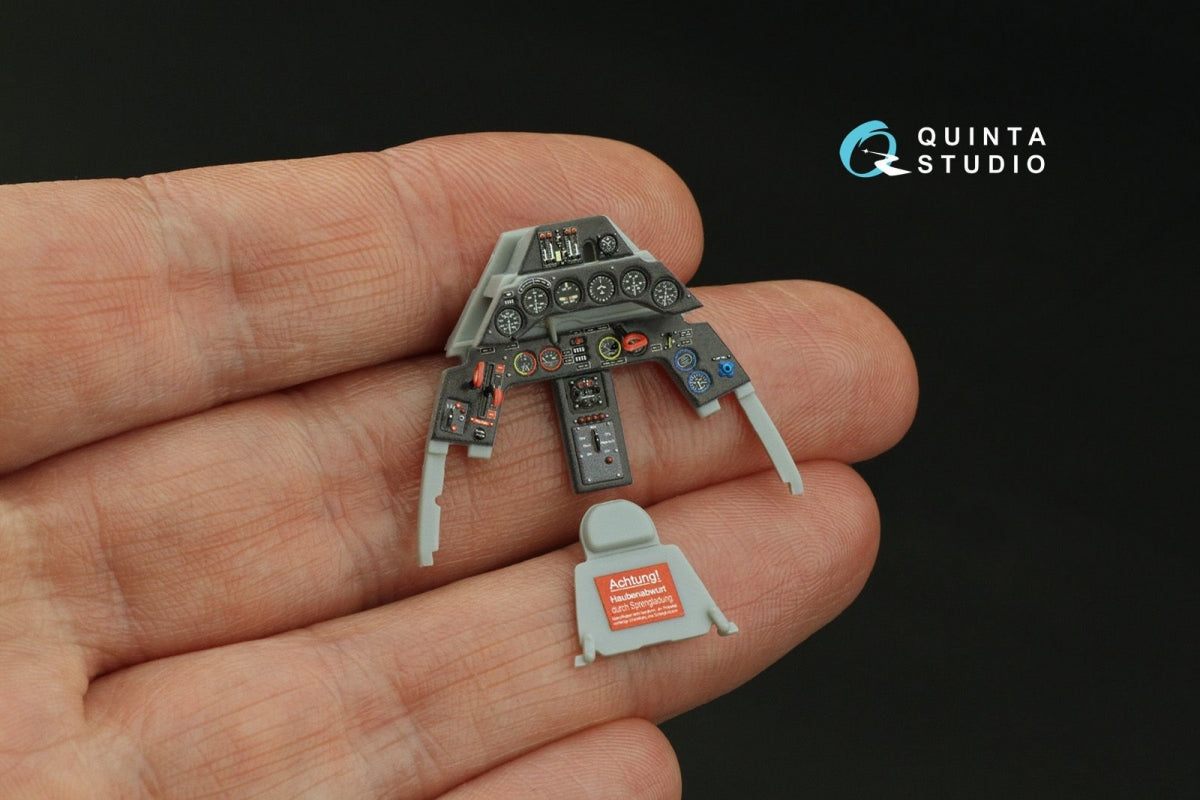 Quinta Studio QD32221 FW 190A-4 3D-Printed colored Interior on decal paper (Zoukei Mura SWS) 1/32 – Bild 6
