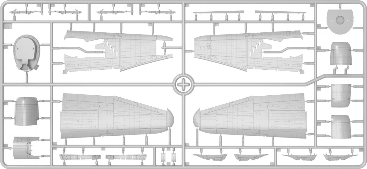 MiniArt 48047 P-47D-22RE THUNDERBOLT FRENCH SERVICE BASIC KIT 1/48