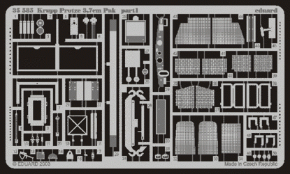 Eduard 35585 Krupp Protze PaK.35/36 37mm 1/35 Tamiya – obrázek 2