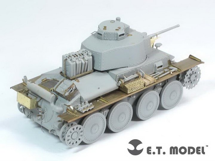 ET Model E35-130 WWII German Pz.Kpfw.38(t) Ausf.G Basic (For DRAGON 6290) (1/35) – Bild 2