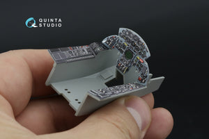 Quinta Studio QDS-32247 F-104C 3D-Printed &amp;amp; colored Interior on decal paper (Italeri) (Small version) 1/32 – image 9