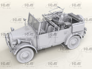 ICM 35584 le.gl.Einheits-Pkw Kfz.4 WWII German Light Anti-Aircraft Vehicle 1/35 – Bild 3