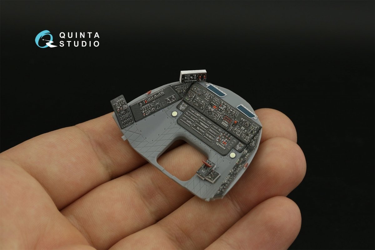 Quinta Studio QD48383 Mi-17 3D-Printed &amp;amp; colored Interior on decal paper (Trumpeter) 1/48 – image 13