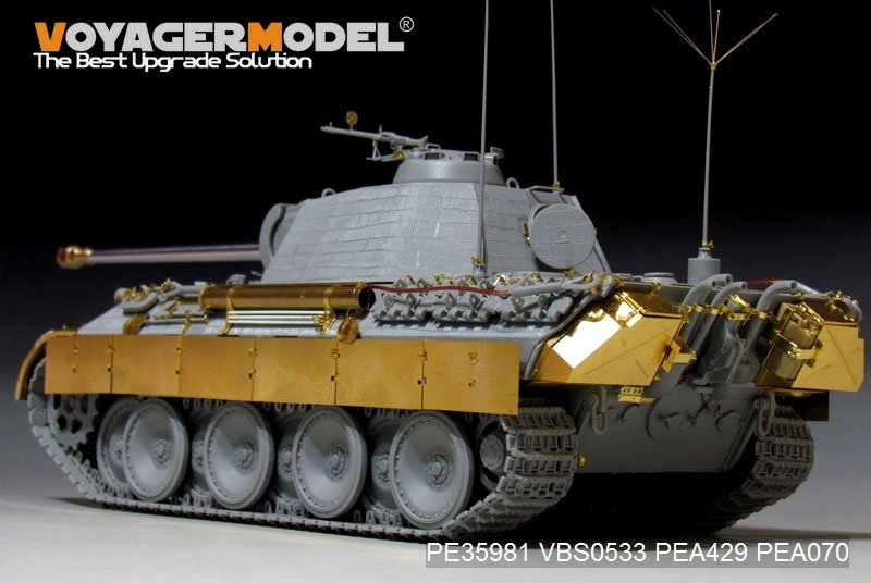 Voyager Model PE35981 WWII German Panther A Tank Basic For TAKOM 1/35 – imagen 4