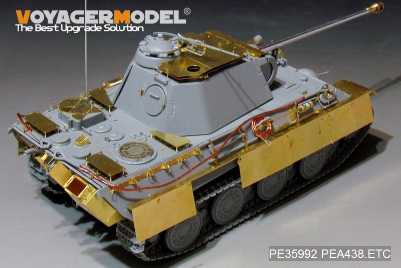 Voyager Model PEA438 WWII German Panther A/G Pz.Rgt.26 Anti Aircraft Armor（For TAKOM 2119/2120/2121) 1/35 – image 4