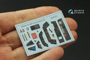 Quinta Studio QD32221 FW 190A-4 3D-Printed colored Interior on decal paper (Zoukei Mura SWS) 1/32 – Bild 4