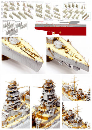 Pontos 35029F1 IJN NAGATO 1941 Detail Up Set 1/350 – obrázek 9