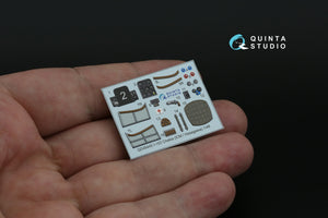 Quinta Studio QD48445 I-153 3D-Printed colored Interior on decal paper (ICM/Hasegawa) 1/48 – image 4