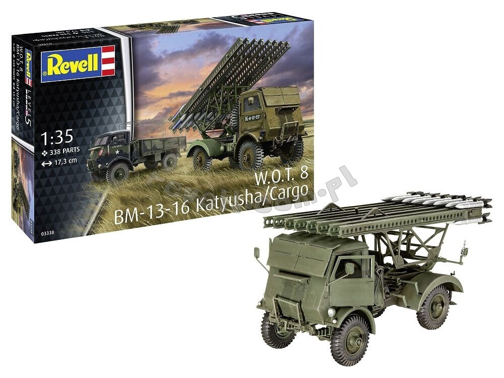 Revell 63338 WOT 8 BM-13-16 Katyusha/ Cargo Model Set 1/72