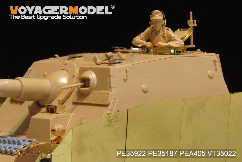 Voyager Model PE35922 WWII German Sturmpanzer IV Brummbar Late Version Basic For TAMIYA 35353 1/35 – imagen 8