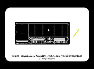 Aber 16046 Russian Heavy Tank KV-1 vol 4 - Box type lubricant tank 1/16 – Bild 7