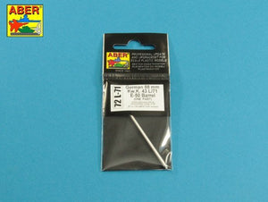 Aber 72L-71 Germ.88 mm Kw.K. 43 L/71 E-50 Barrel (one part) 1/72 – obrázek 7