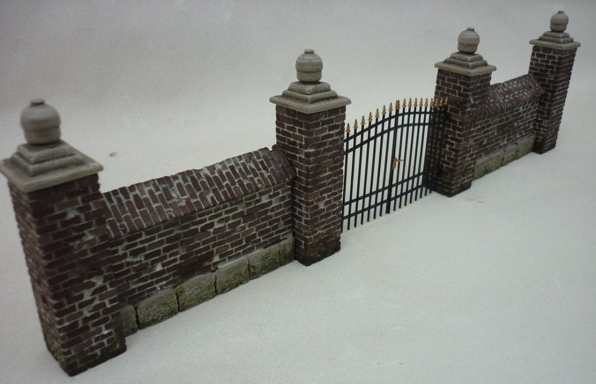 RT-Diorama 35243 Park wall with Fence 1/35 – immagine 10