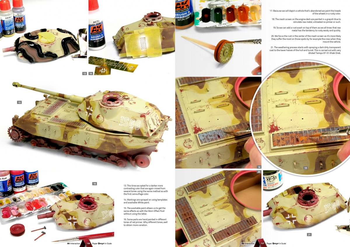AK Interactive AK246 PAPER PANZER: PROTOTYPES &amp;amp; WHAT IF TANKS (ENGLISH) – image 4