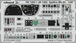 Eduard BIG49353 Spitfire Mk. XII AIRFIX 1/48 – immagine 4
