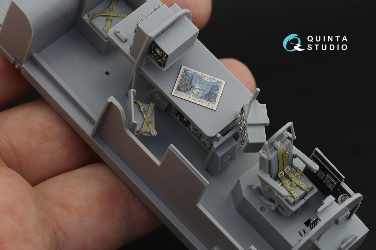 Quinta Studio QD48248 Lancaster B Mk.I 3D-Printed &amp;amp; colored Interior on decal paper (HK Models) 1/48 – imagen 7