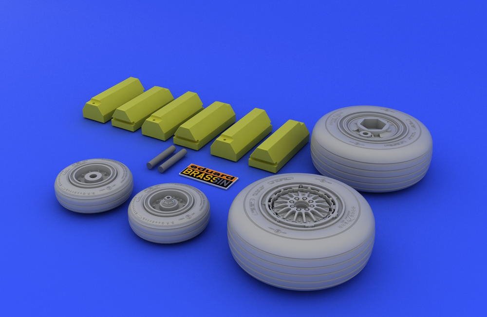 Eduard 632005 F-4C/ D/E/ F/G wheels 1/32 (Tamiya) – image 3