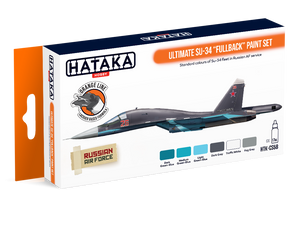 Kit de peinture Hataka HTK-CS58 Ultimate Su-34 Fullback (6 x 17 ml)