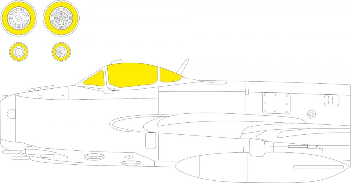 Eduard 644236 MiG-17F LööKplus Munitions 1/48 – image 4