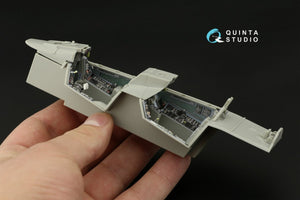 Quinta Studio QD32098 F-14A 3D-Printed &amp;amp; colored Interior on decal paper ( Trumpeter ) 1/32 – image 8