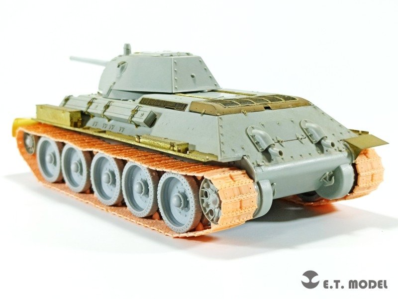 ET Model P35-018 Soviet T-34 550mm Stamped Links（Type 1940）Workable Track ( 3D Printed ) 1/35 – Bild 4