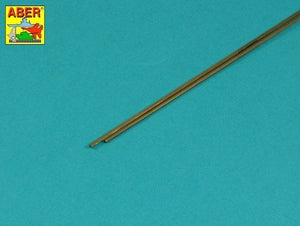 Aber HR-15 Brass hexagonal rods 1.5mm length 245mm x2 pcs.