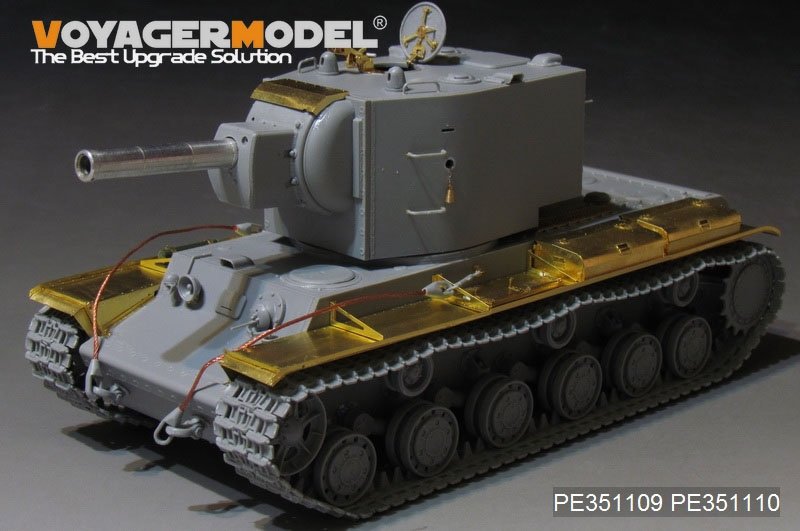 Voyager Model PE351109 WWII Russian KV-2 Basic Upgrade Set For TRUMPETER 1/35 – image 7