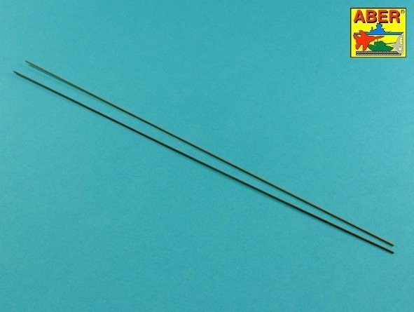 Aber HR-10 Brass hexagonal rods 1.0mm length 245mm x2 pcs.