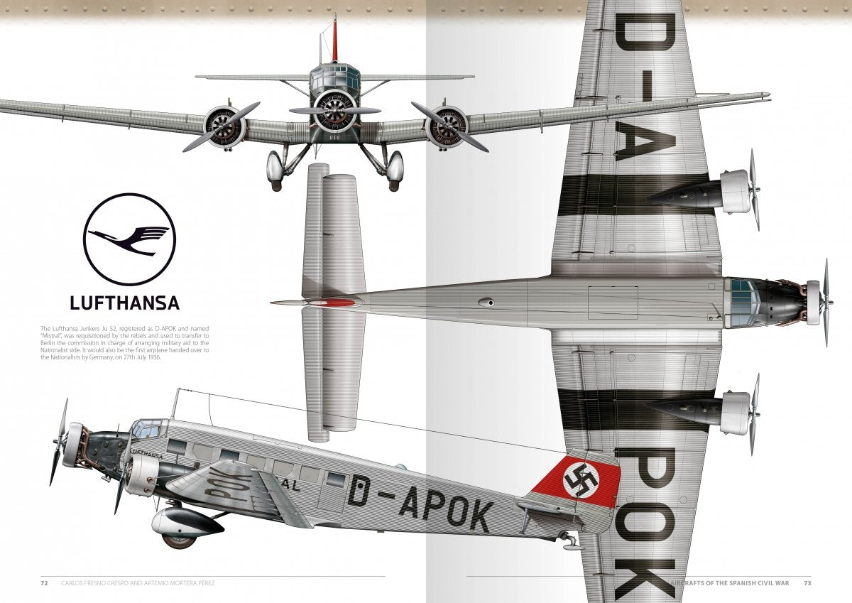 502e Abteilung ABT713 AVIONS DE LA GUERRE CIVILE ESPAGNOLE 1936-1939  – image 7