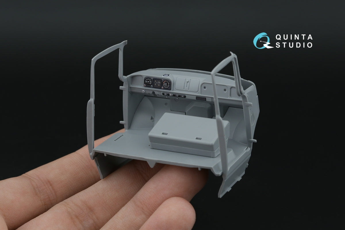 Quinta Studio QD35163 ZiL-130 3D-Printed &amp;amp; colored Interior on decal paper (Zvezda) 1/35 – image 12