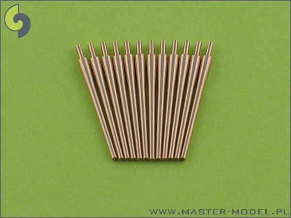 Master SM-350-007 IJN 12.7cm/40 (5in) Type 89 barrels - without blastbags (12pcs)