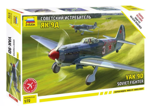 Zvezda 7313 Yakovlev Yak-9D 1/72 – Bild 4