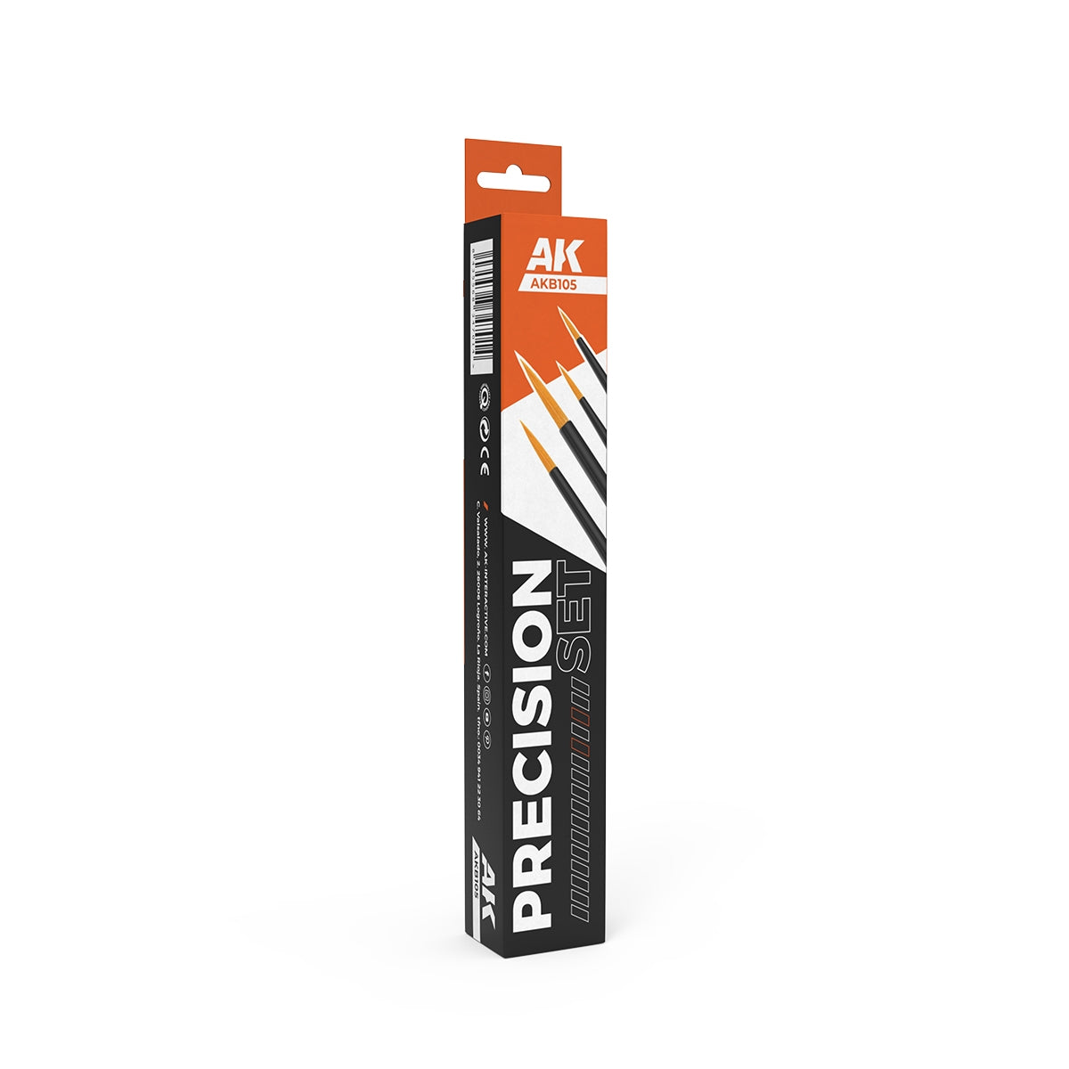 AK Interactive AKB105 PRECISION BRUSHES SET – Bild 2