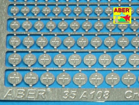 Aber 35A108 Cross type screw heads 1/35 – Bild 3