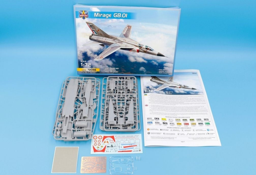 Modelsvit 72056 Mirage G8.01 1/72 – Bild 5