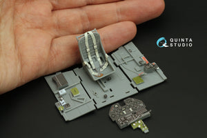 Quinta Studio QD32122 P-40E War Hawk 3D-Printed &amp;amp; coloured Interior on decal paper (Trumpeter) 1/32 – zdjęcie 10