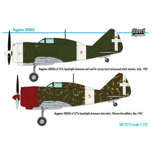 Sword 72112 Reggiane Re.2000GA Falco 1/72 – immagine 2