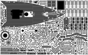 Pontos 35028F1 USS DDG-92 Momsen Flight IIa Detail Up Set 1/350 – obrázek 23