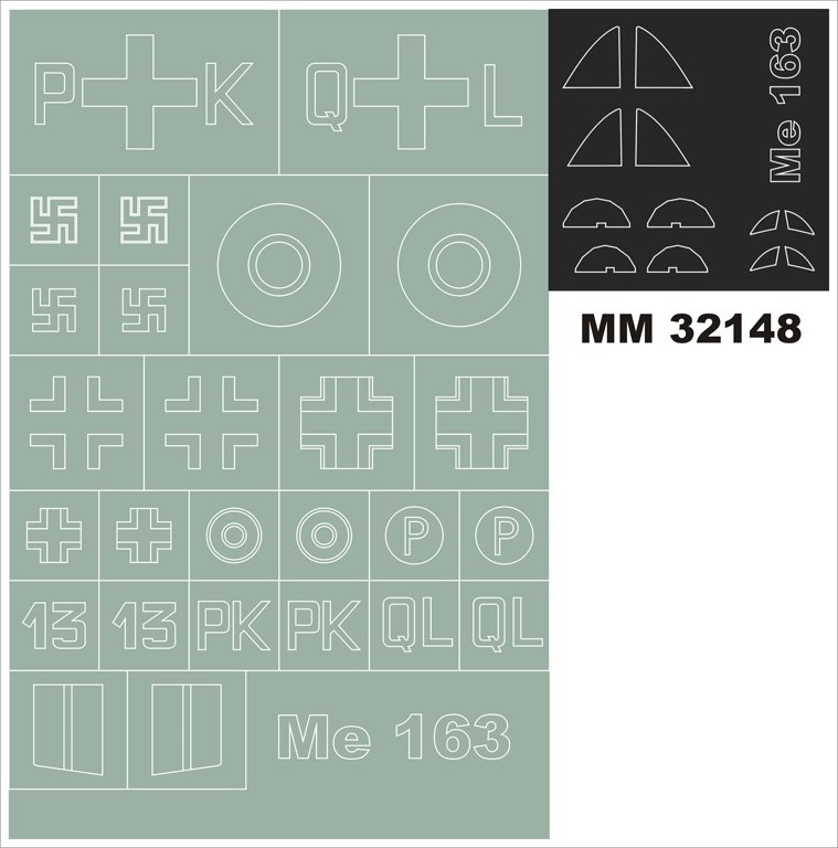 Montex MM32148 Me 163 MENG