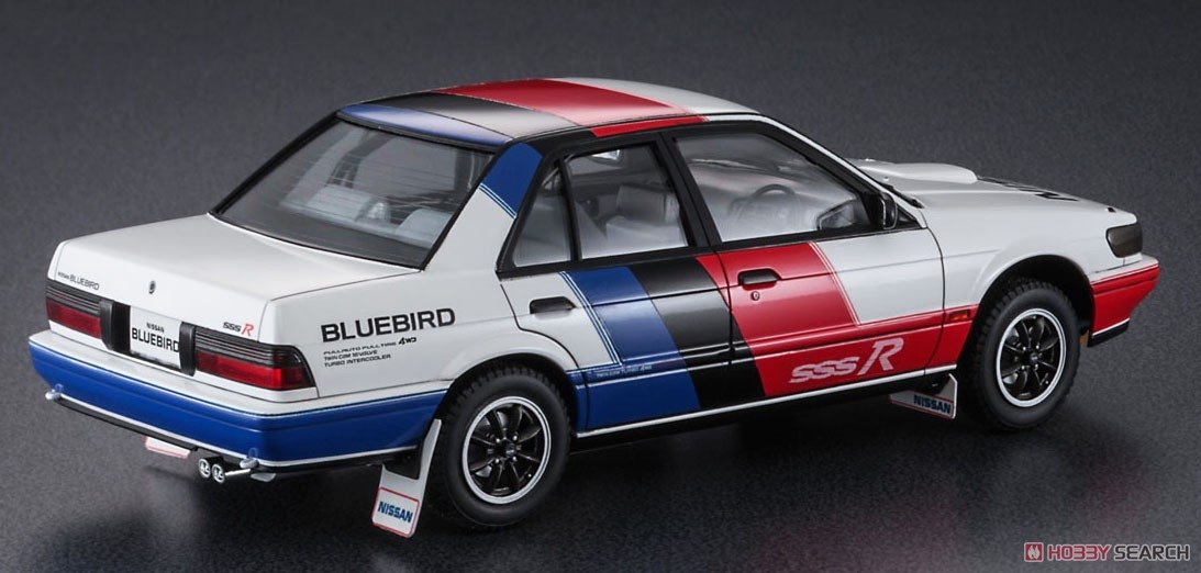 Hasegawa HC35 Nissan Bluebird 4Door Sedan SSS-R (U12) Early (1987) 1/24 – zdjęcie 2