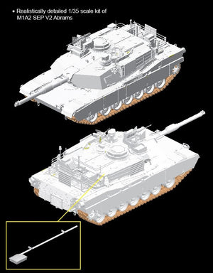 Dragon 3556 M1A2 SEP V2 Abrams 1/35 – Bild 3