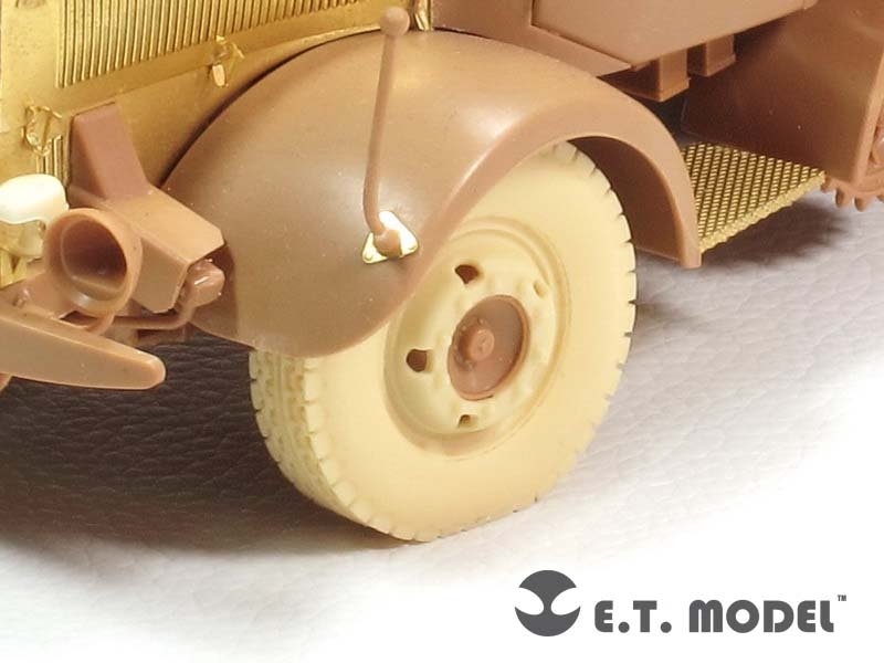 E.T. Model ER35-039 WWII German Heavy Halftrack L-4500 R MAULTIER Weighted Road Wheels For ZVEZDA 3603 1/35 – zdjęcie 3