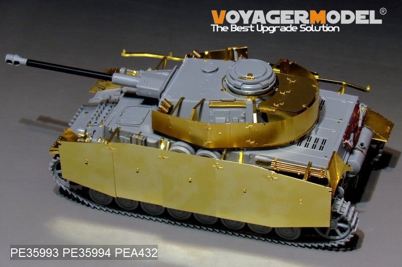 Voyager Model PE35993 WWII German Pz.Kpfw.IV Ausf.G（LateProduction）Basic For Border 35001 1/35 – image 13