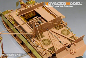 Voyager Model PE35970 WWII German Bergepanther Ausf.A (Late type,Panther G tool holders) Basic For MENG SS-015 1/35 – zdjęcie 11