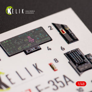 KELIK K48067 F-35A INTERIOR 3D DECALS FOR TAMIYA KIT 1/48 – image 7