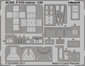 Eduard 49850 P-51D interior MENG 1/48 – image 2